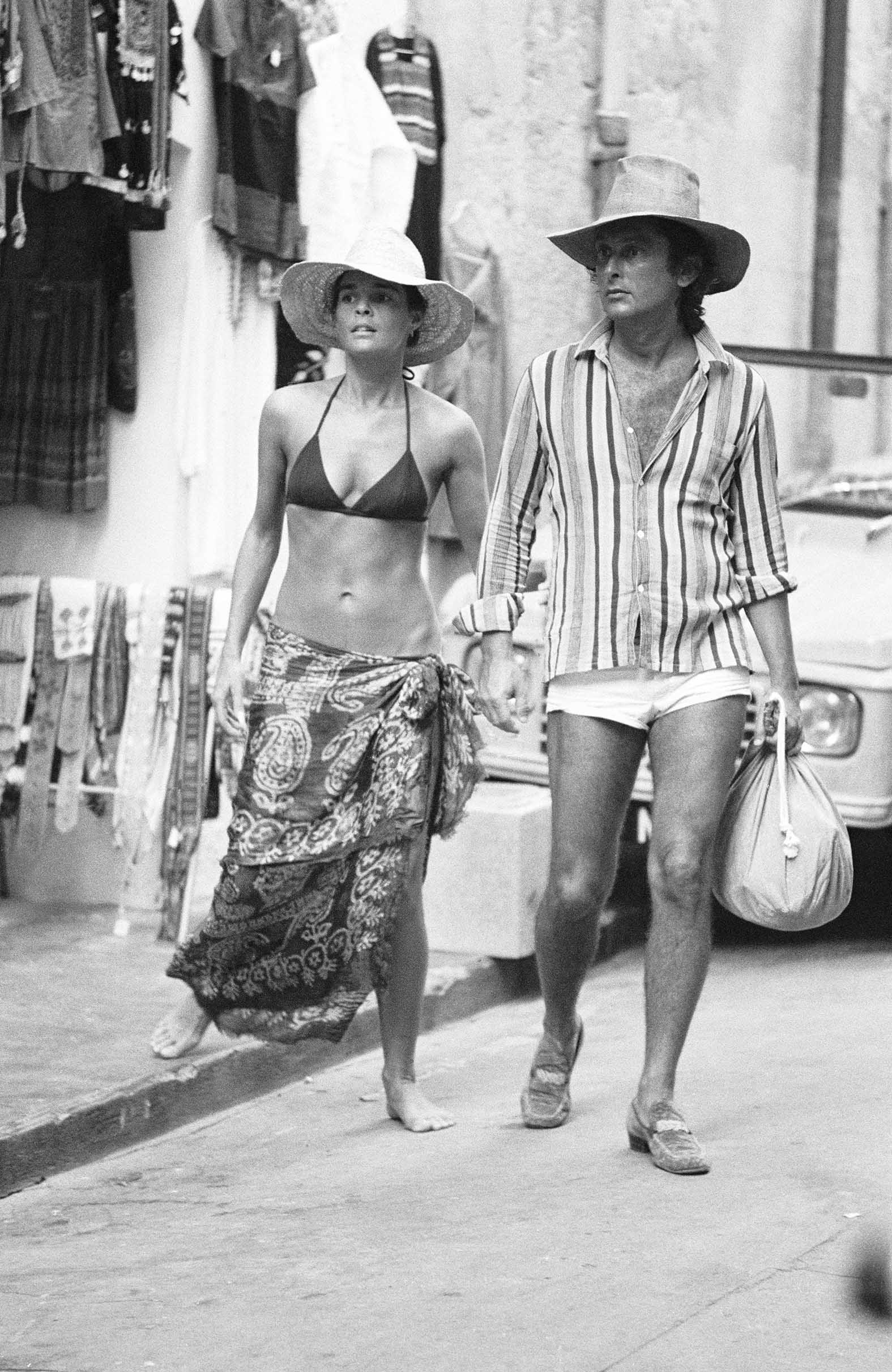 Ali MacGraw et Robert Evans, Saint-Tropez, 1972 photo