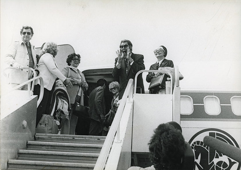 Johnny Weissmuller, Cannes, 1976