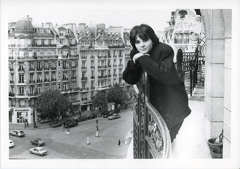 Juliette Binoche, Paris, 1985