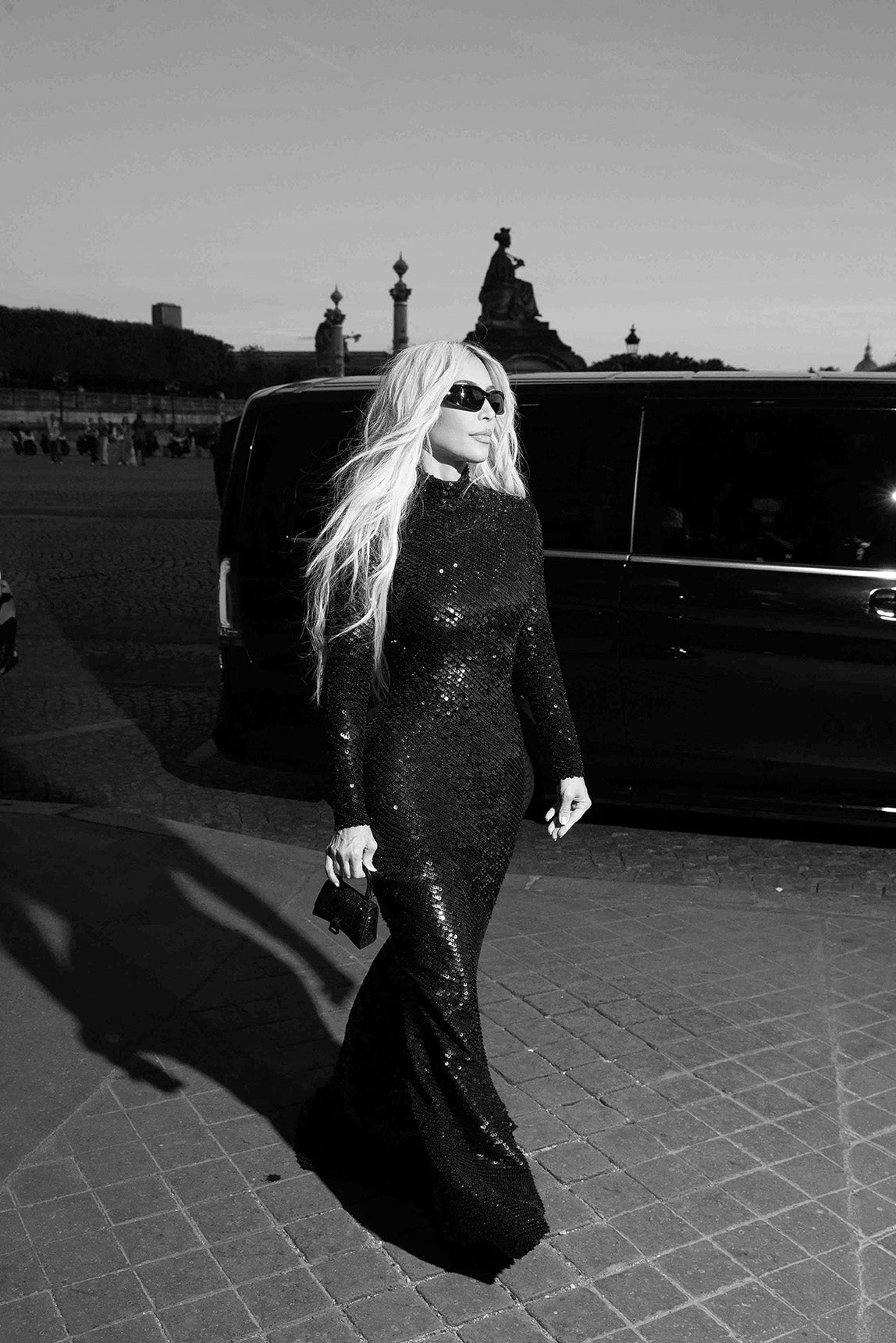 Kim Kardashian, Place de la Concorde, 2022