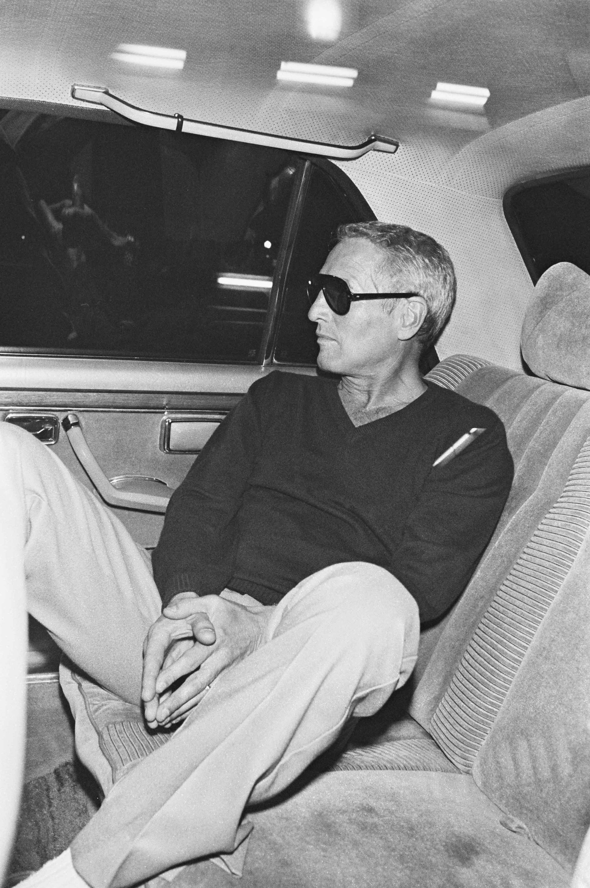 Paul Newman, Roissy, 1979 photo
