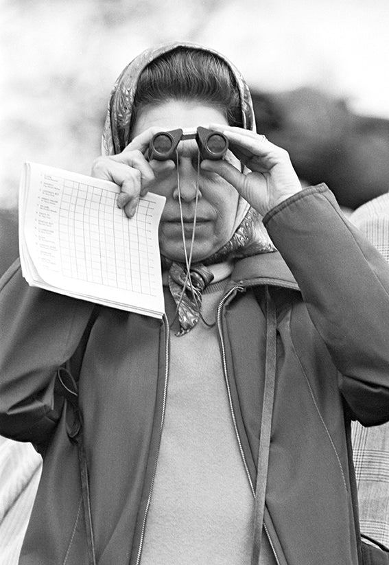 Reine Elizabeth II, Badminton, 1976 photo
