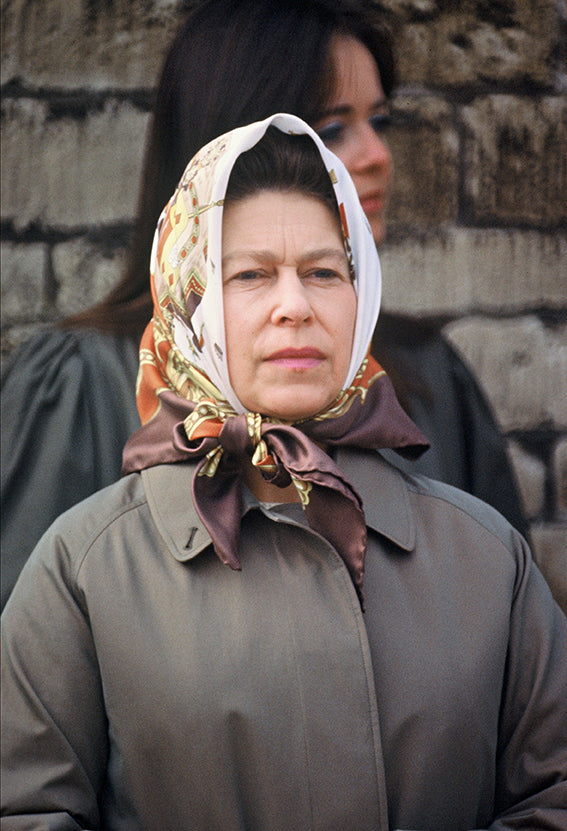 Reine Elizabeth II, Badminton, 1977