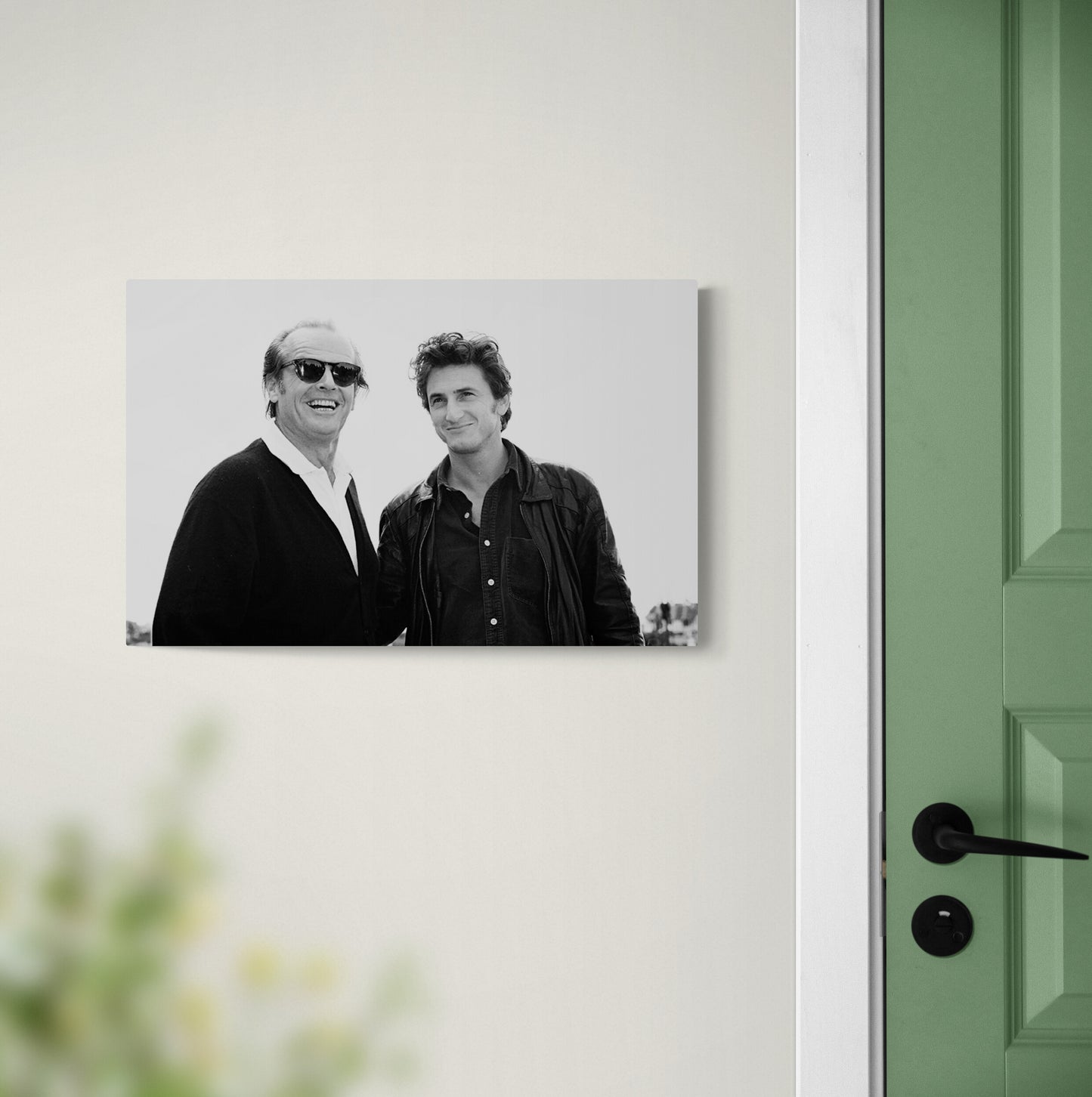 Jack Nicholson et Sean Penn, Deauville, 1995