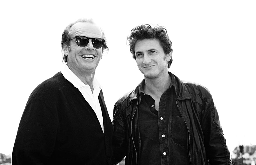 Jack Nicholson et Sean Penn, Deauville, 1995 photo