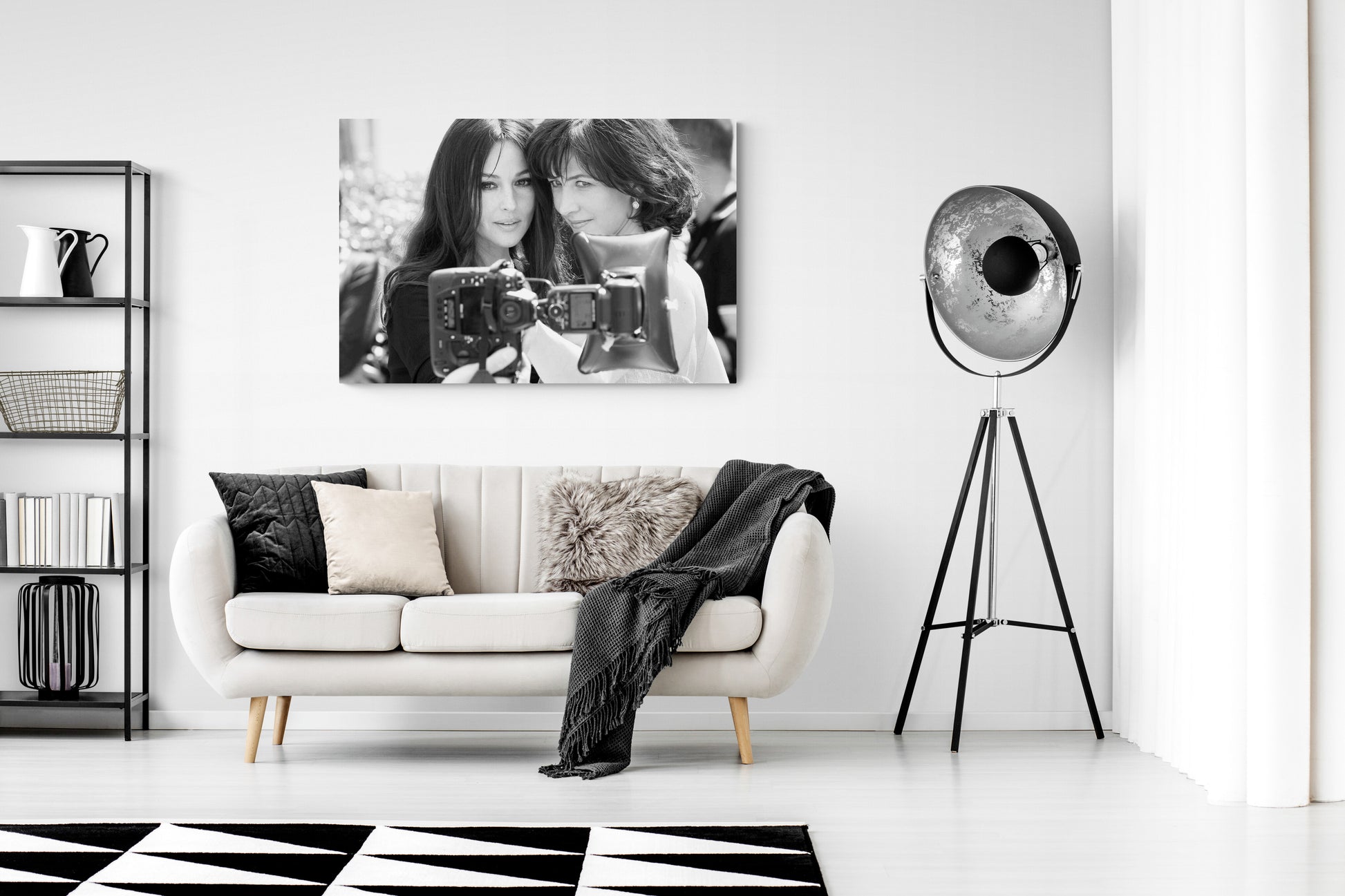 Sophie Marceau et Monica Bellucci, Cannes, 2009 salon