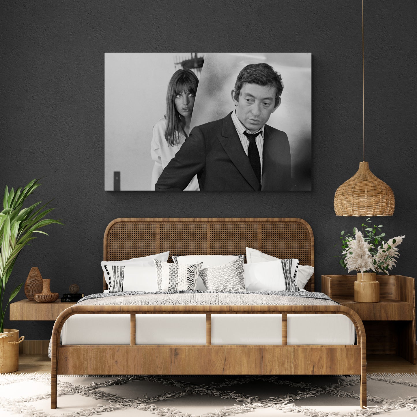 Serge Gainsbourg et Jane Birkin, Paris, 1968