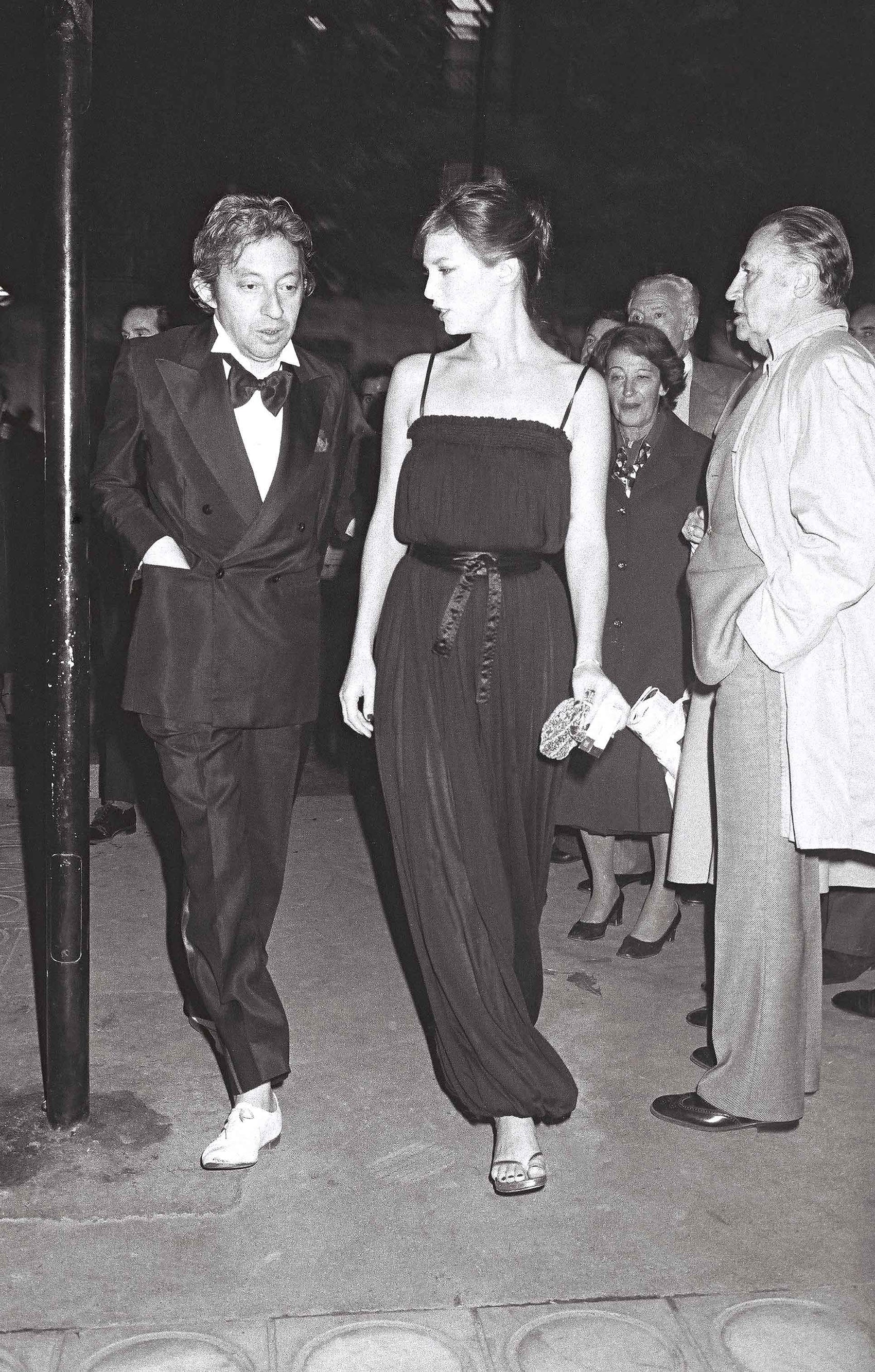 Serge Gainsbourg et Jane Birkin, Paris