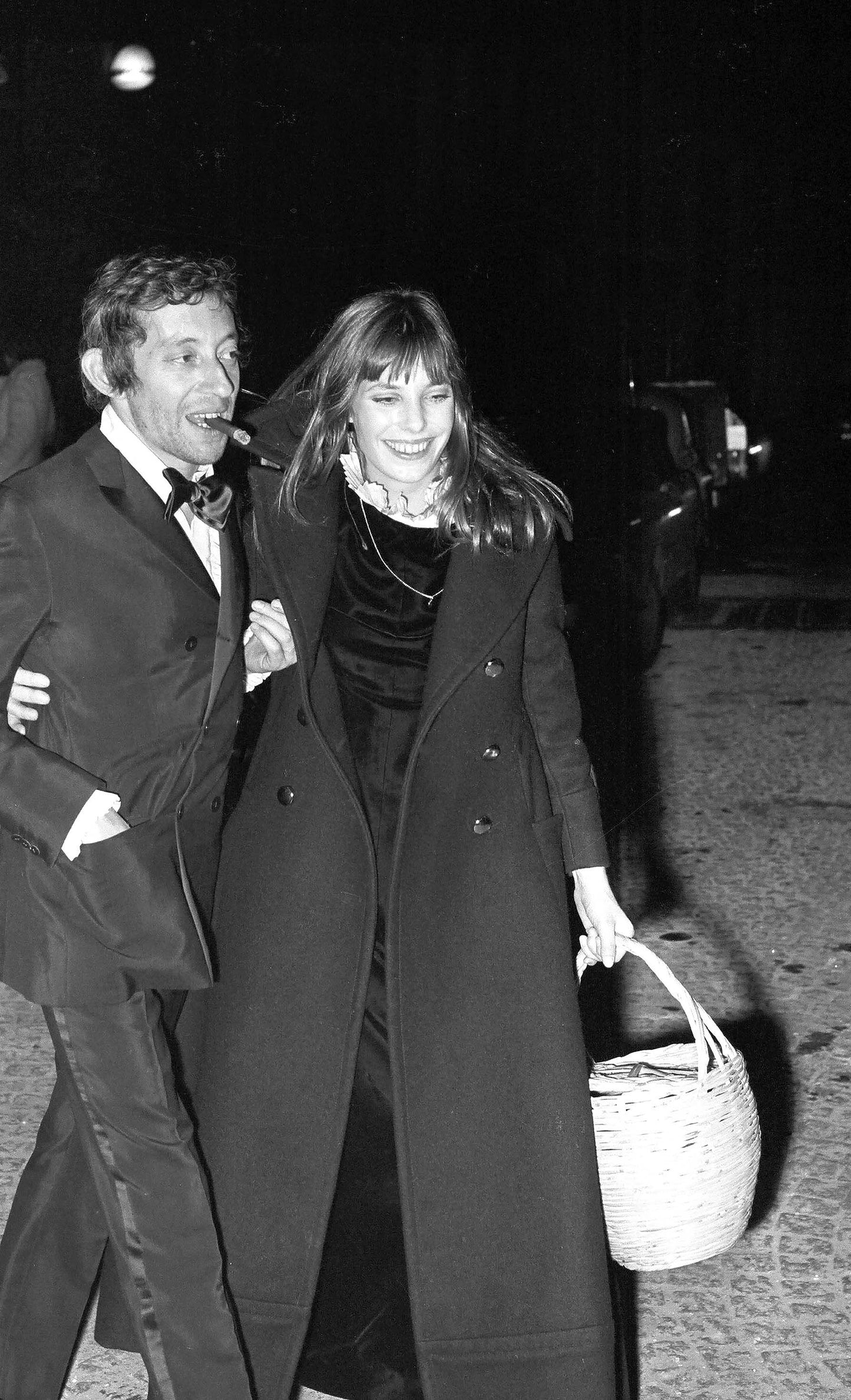 Serge Gainsbourg et Jane Birkin, Paris, non daté