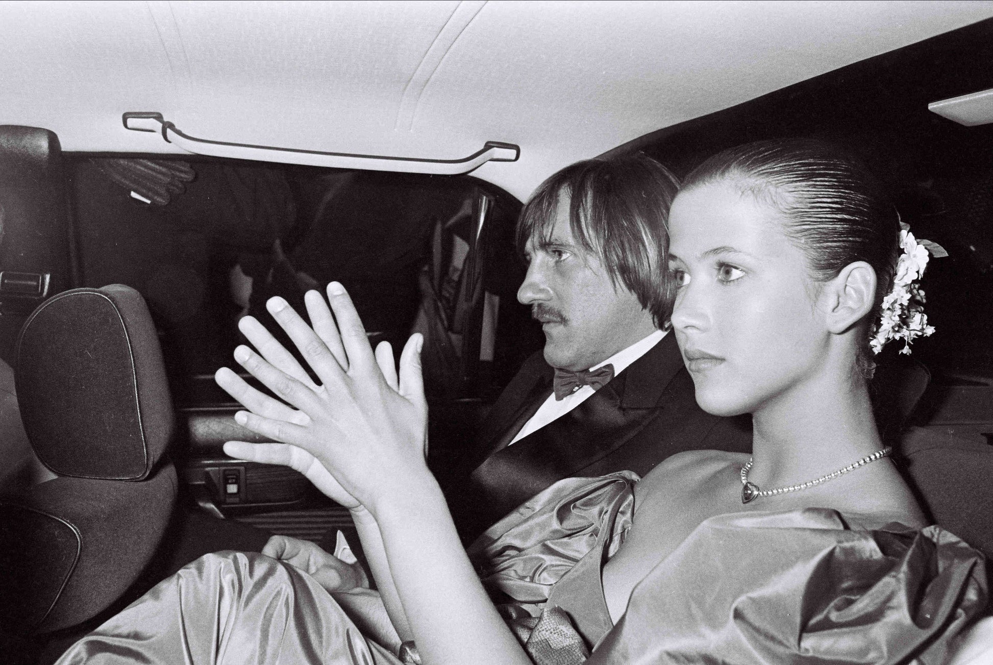 Sophie Marceau et Gérard Depardieu, Cannes, 1984 photo