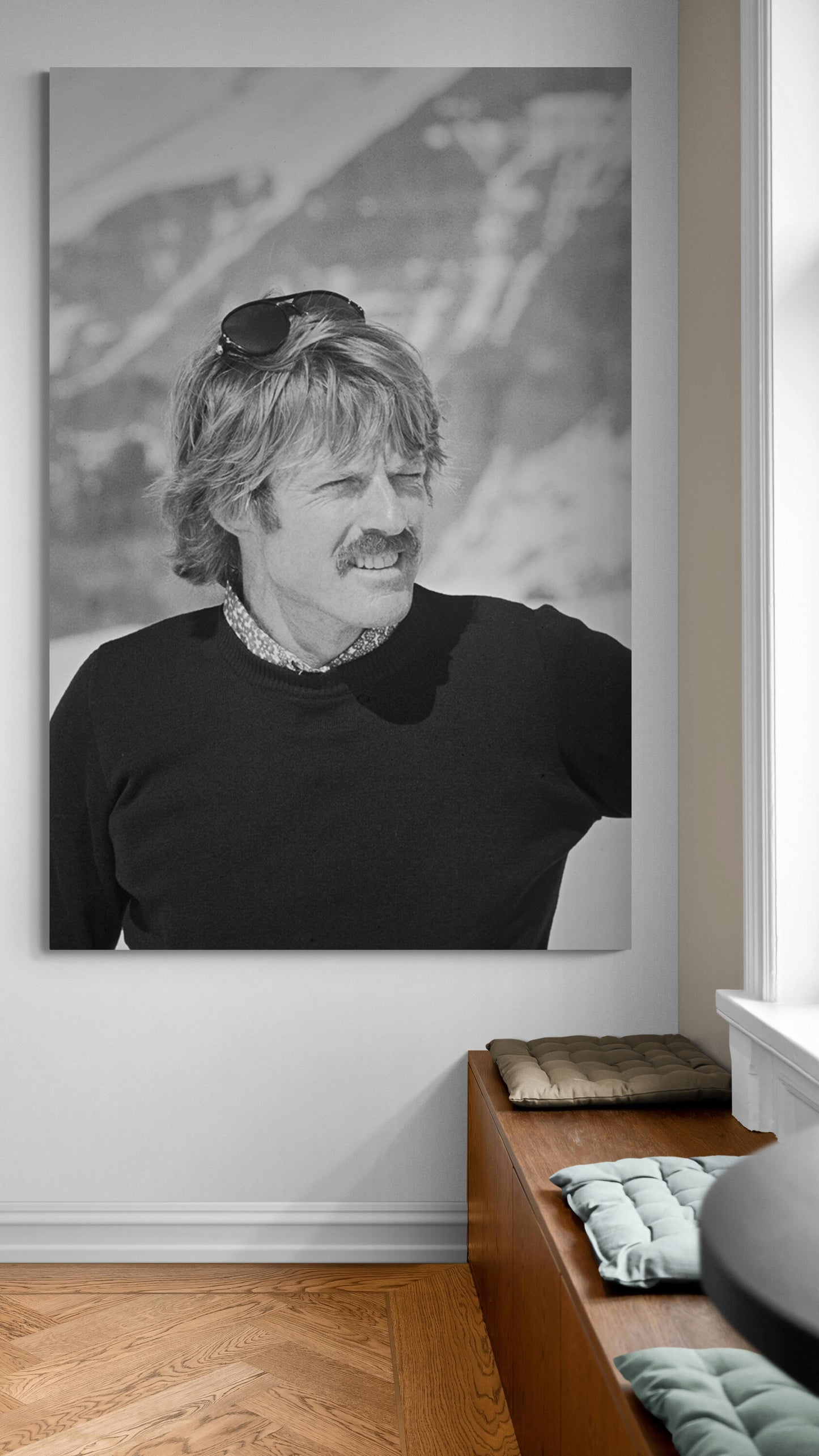 Robert Redford, Gstaad, 1977