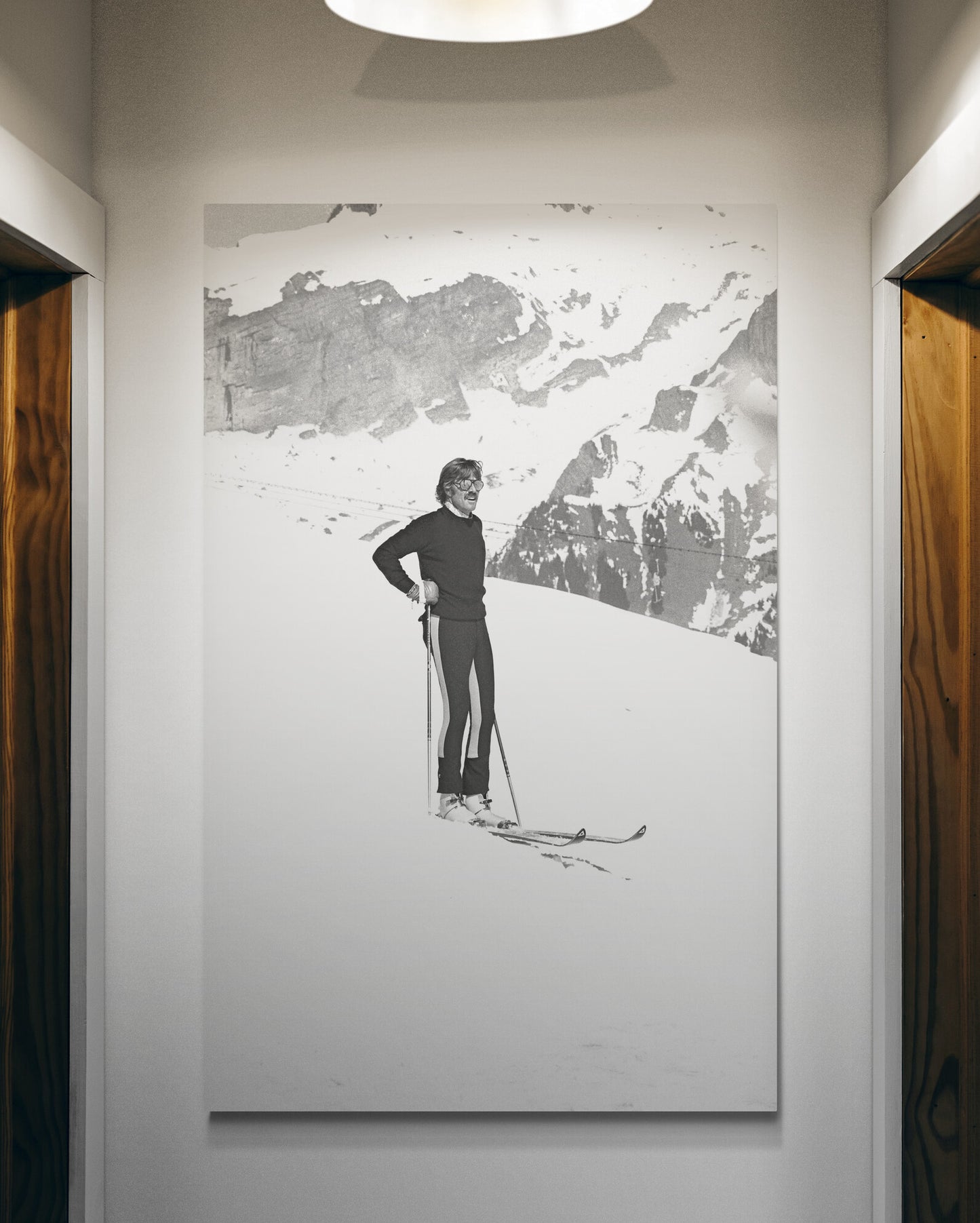 Robert Redford, Gstaad, 1977