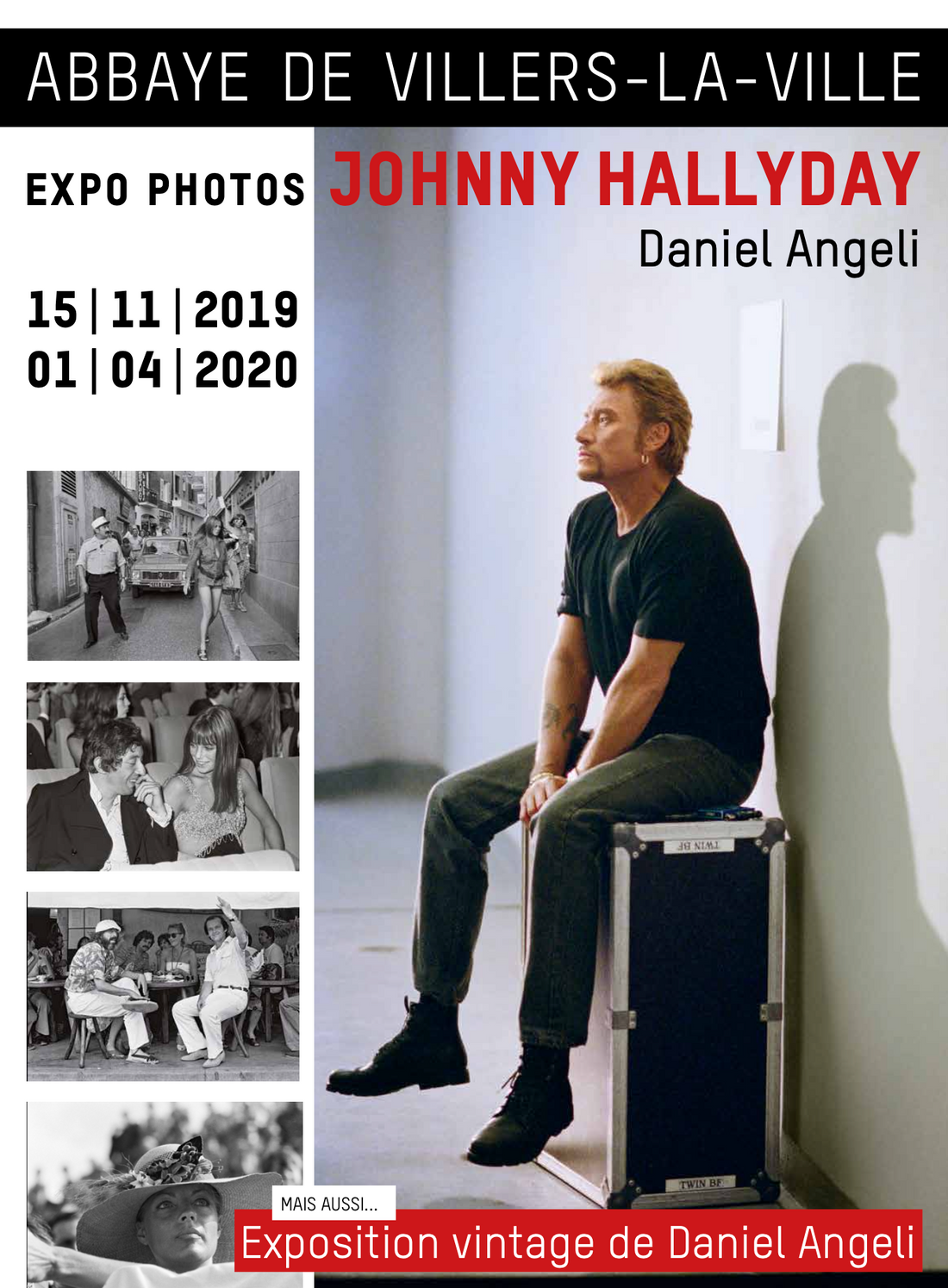 Exposition photos Johnny Hallyday par Daniel Angeli