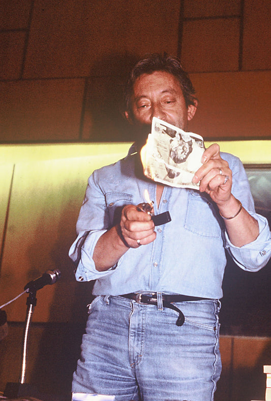 Serge Gainsbourg, Paris, 1985