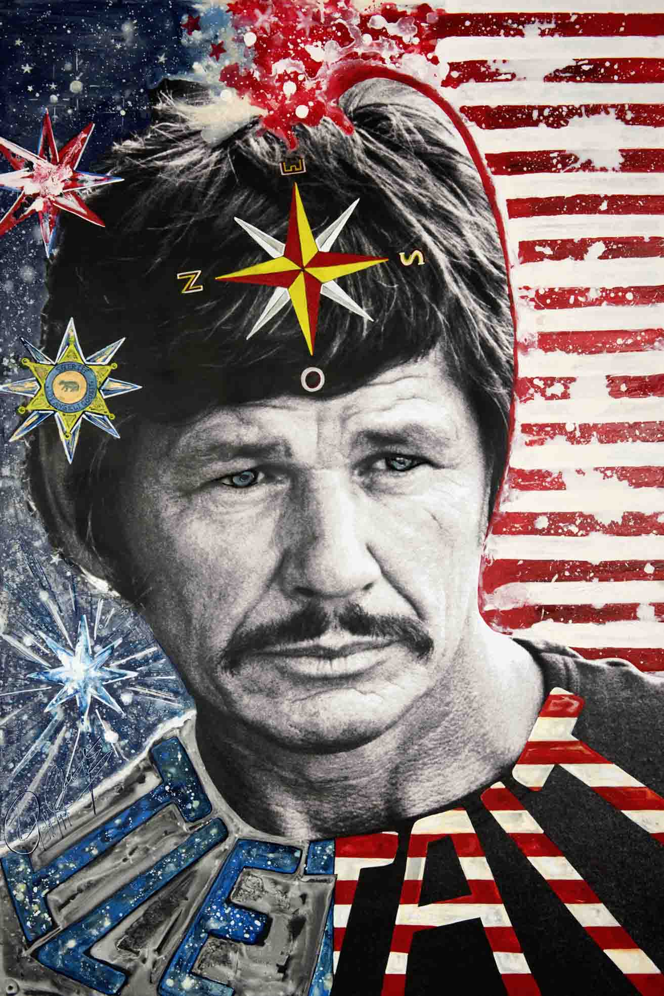 Charles Bronson par Charlotte Angeli