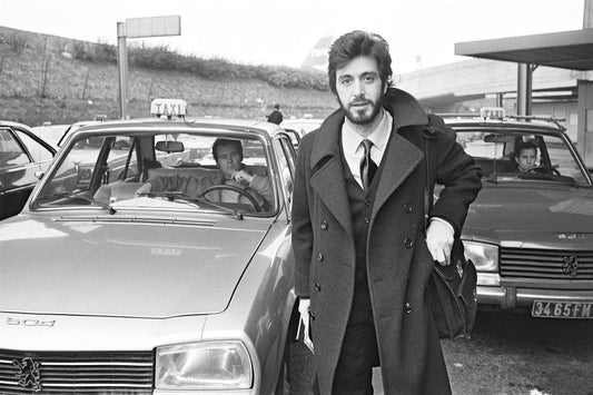 Al Pacino, Roissy Airport, 1980