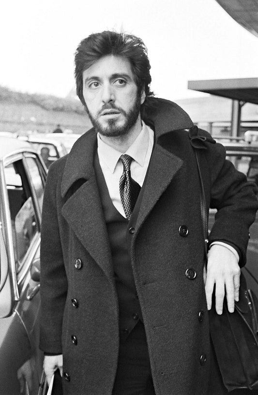 Al Pacino, Roissy Airport, 1980