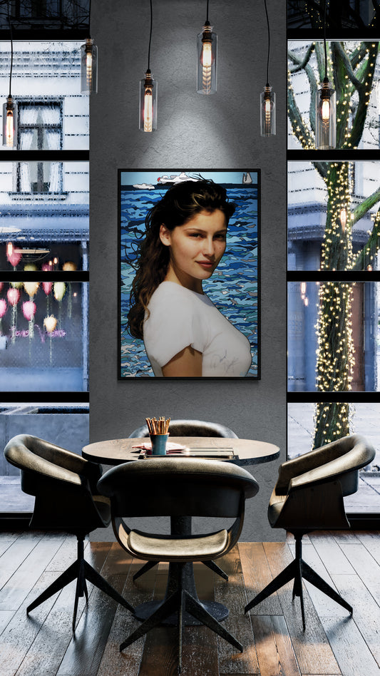 Laetitia Casta par Rusk (80X120cm)