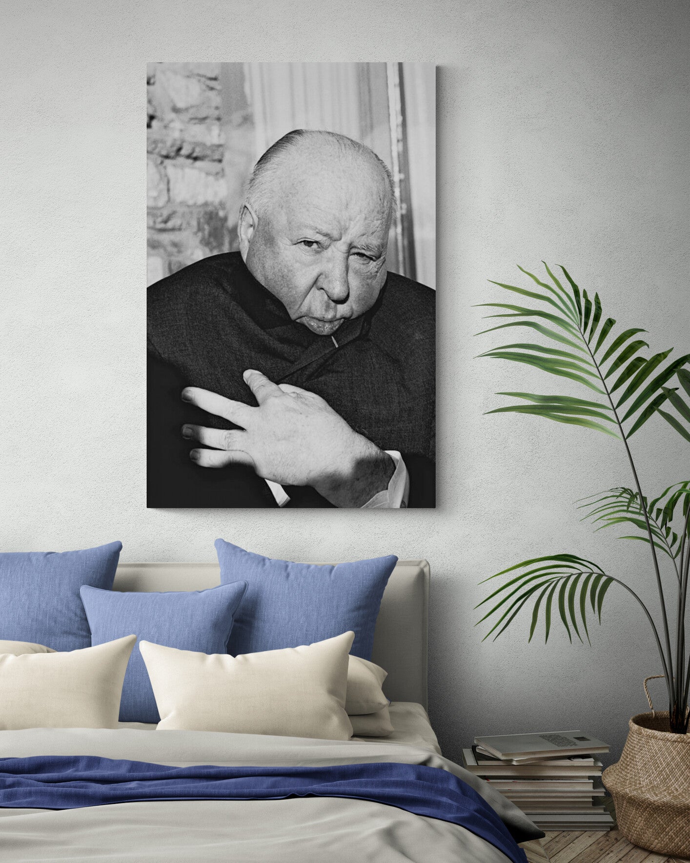 Alfred Hitchcock, Saint-Moritz, 1975