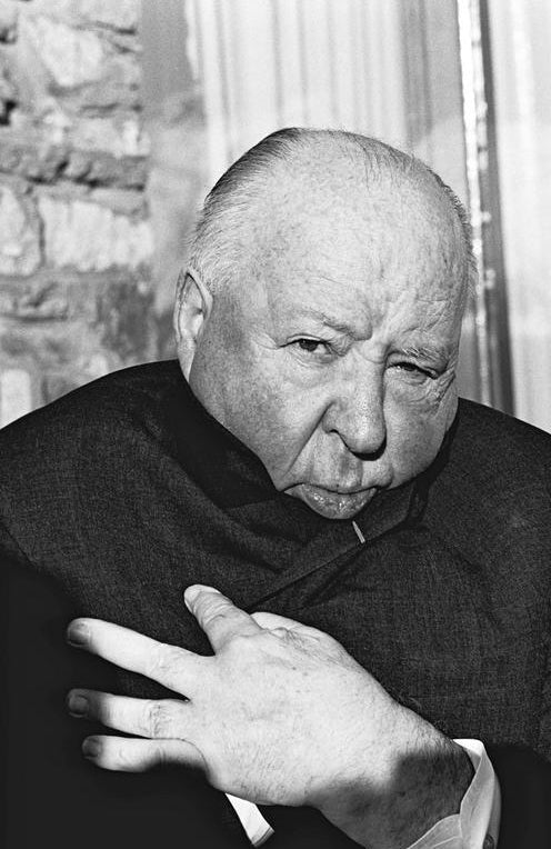 Alfred Hitchcock, Saint-Moritz, 1975