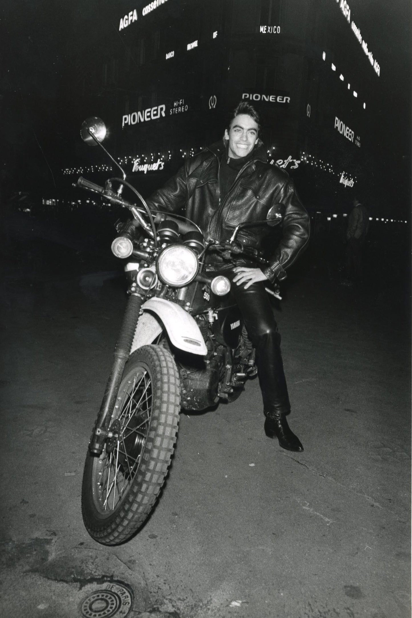 Anthony Delon, Paris, 1983