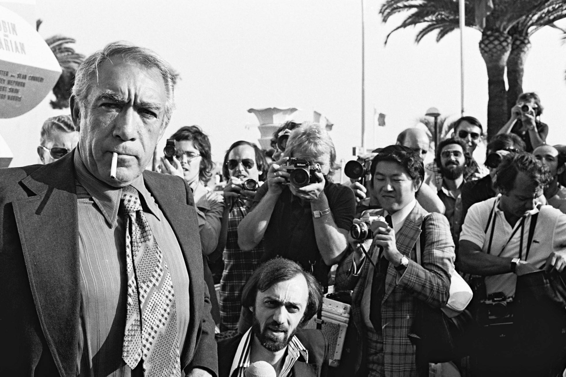 Anthony Quinn, Cannes, 1976 photo