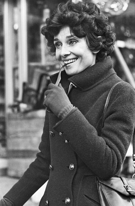 Audrey Hepburn, Gstaad, 1976