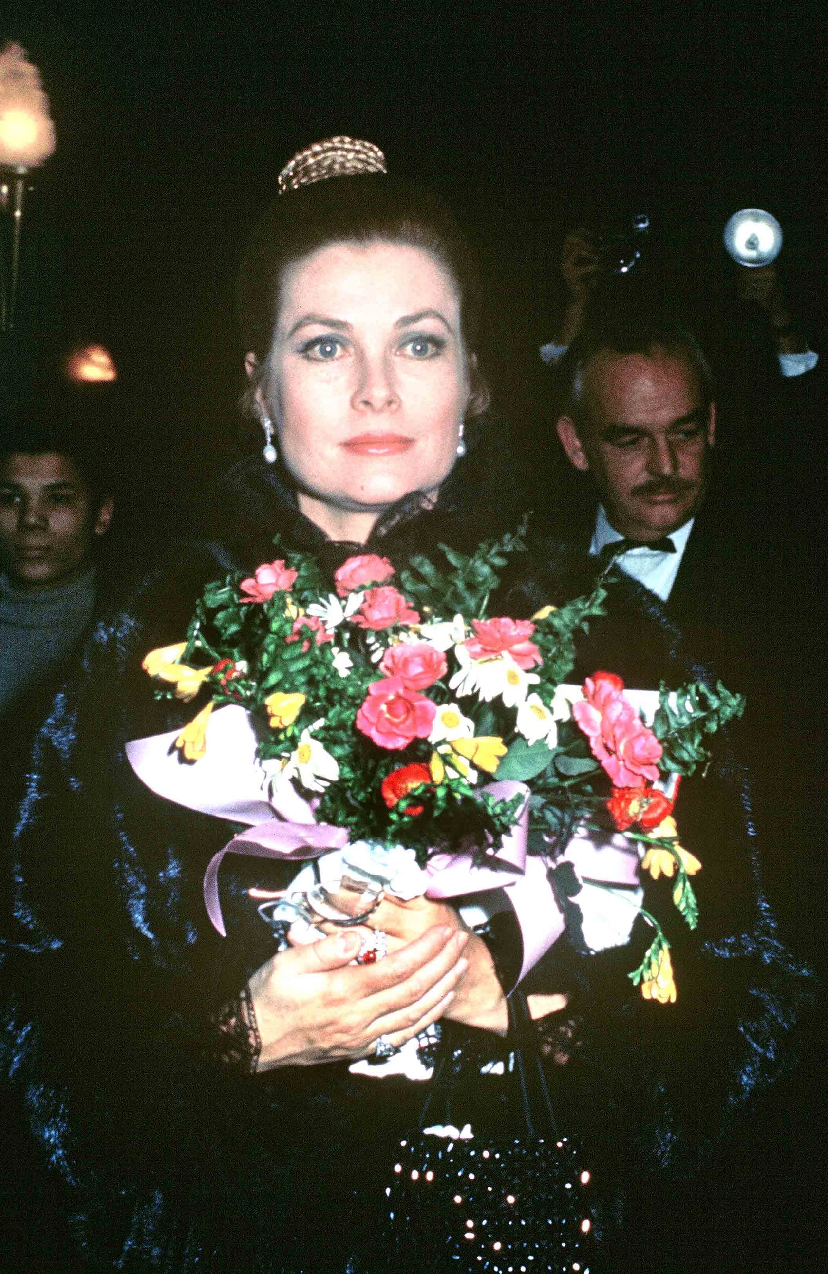 La Princesse Grace au Bal de la Rose, Monaco, 1974 photo