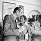 Jacques Chirac et Simone Veil, Paris, 1974 photo