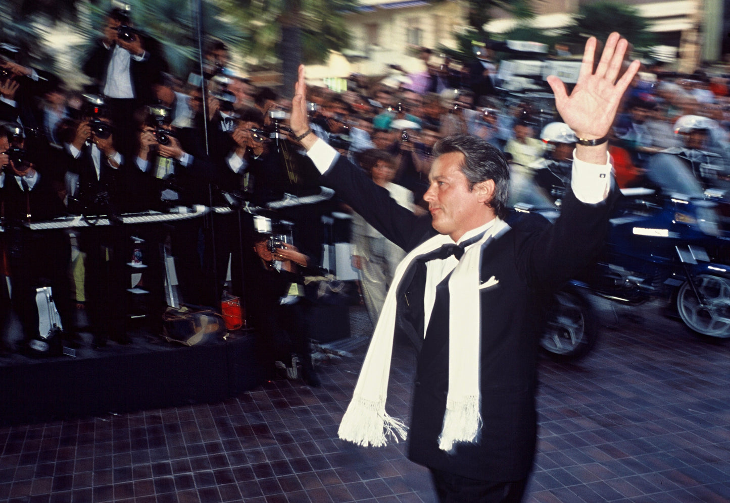 Alain Delon, Cannes, 1989 photo