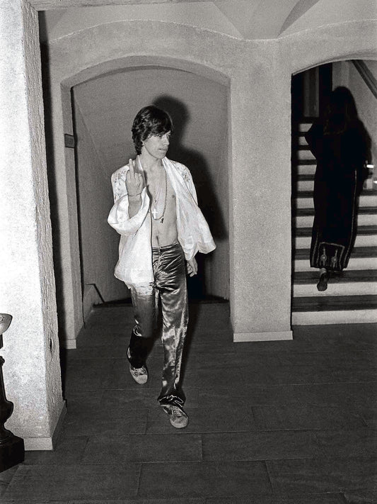 Mick Jagger, Saint-Tropez, 1971photo