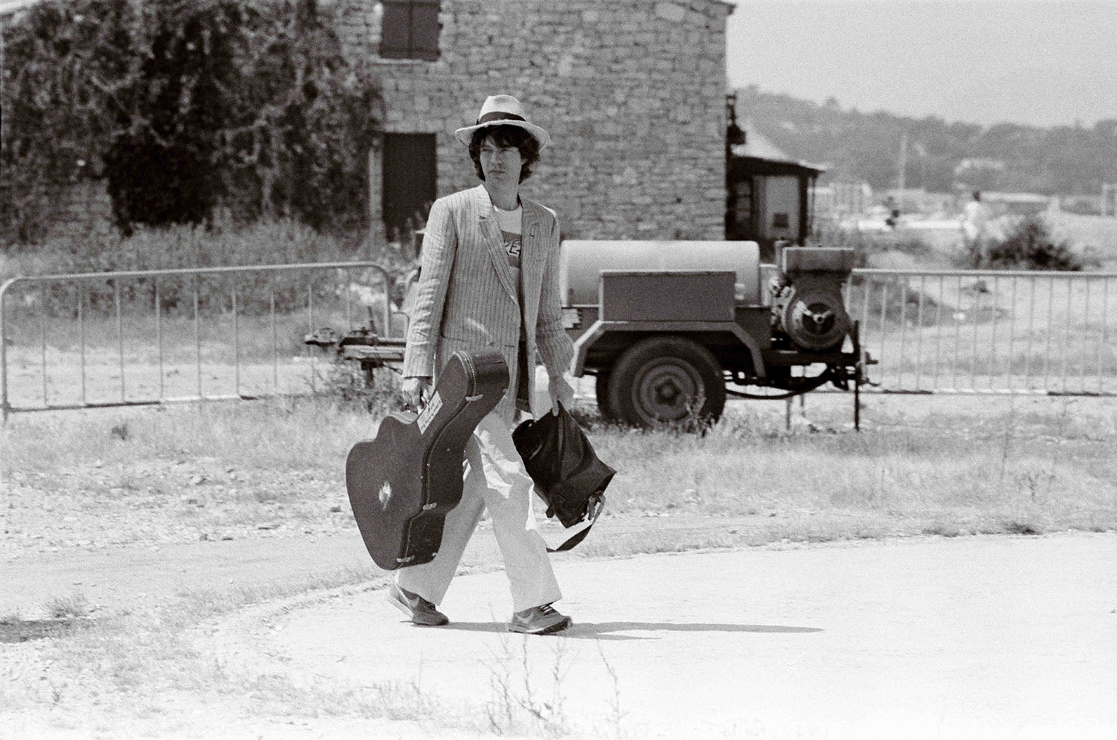 Mick Jagger, Saint-Tropez, 1980