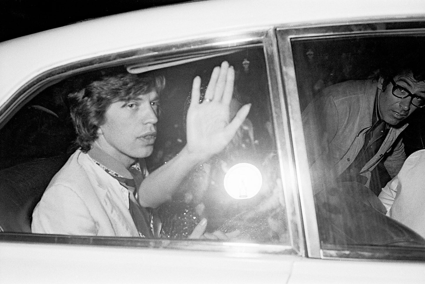 Mick Jagger et Bianca Moreno, Saint-Tropez, 1971