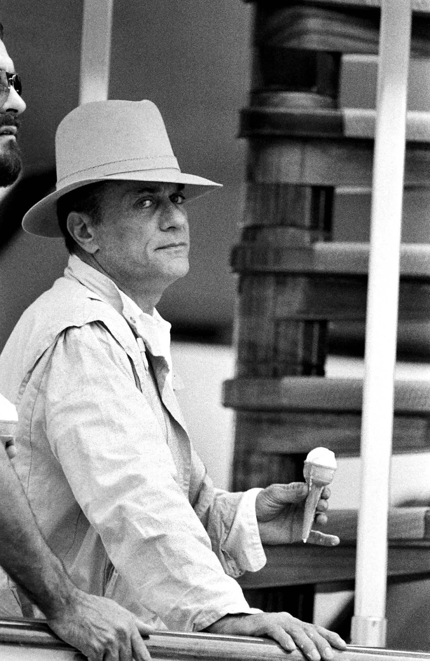 Tony Curtis, Saint-Tropez, 1983 photo