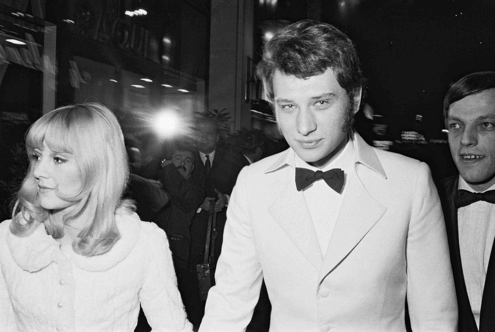 Johnny Hallyday et Sylvie Vartan, Cannes, 1966 photo