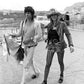 Keith Richards et Anita Pallenberg au Grand Prix de Formule 1, 1971, photo