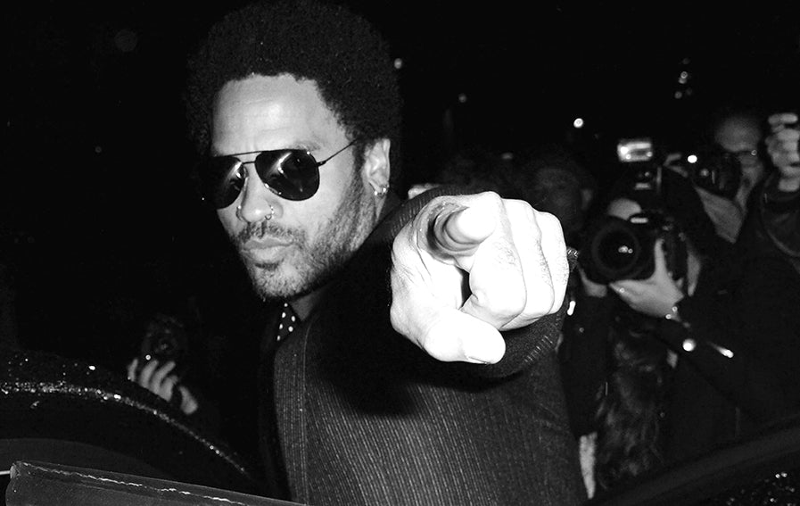 Lenny Kravitz, Fashion Week Paris, 2014 photo