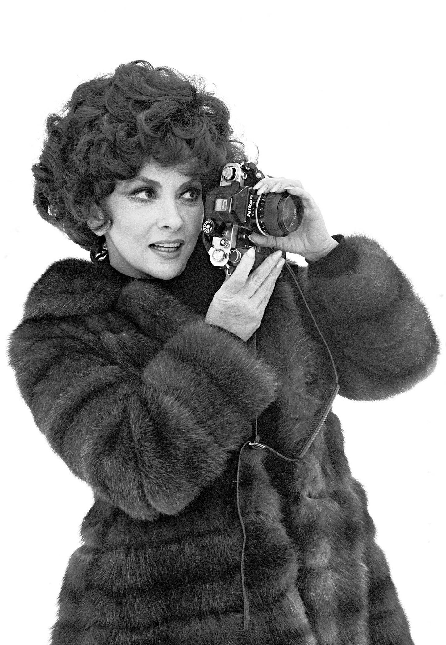 Gina Lollobrigida, Gstaad, 1978 photo