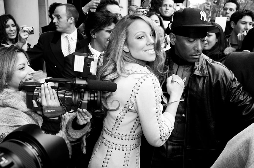 Mariah Carey et Pharrell, Paris, 2006 photo