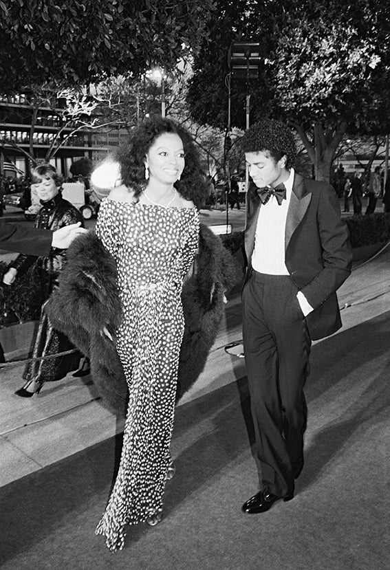 Michael Jackson et Diana Ross, Los Angeles, 1981 photo