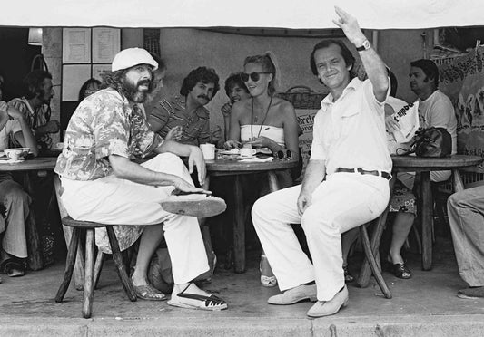 Jack Nicholson et Lou Adler, Saint-Tropez, 1976 photo