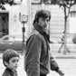 Alain et Anthony Delon, Paris, 1982 photo