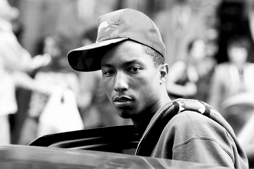 Pharrell Williams, Paris, 2004