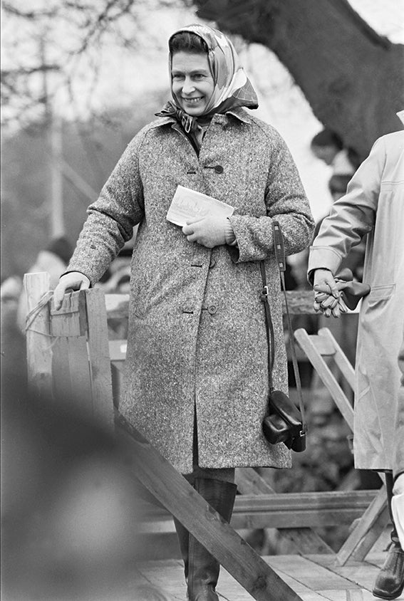 Reine Elizabeth II, Badminton, 1978 photo