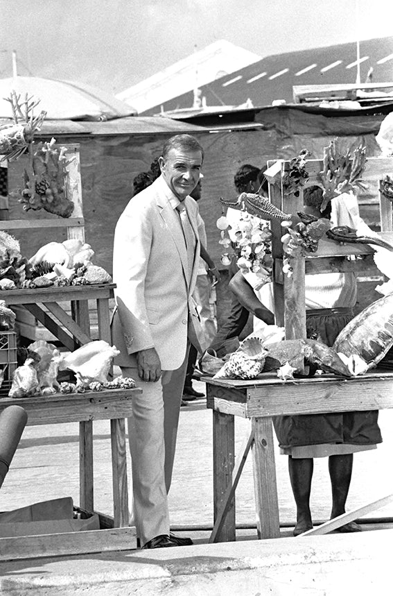 Sean Connery, Antibes, 1982 photo