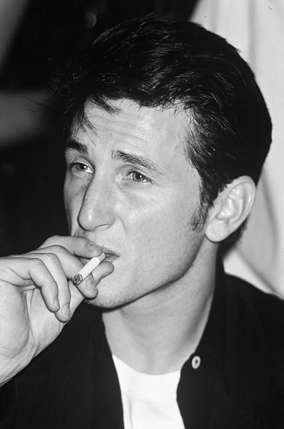 Sean Penn, Paris, 1989 photo