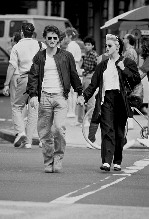 Sean Penn et Madonna, New-York,1986 photo