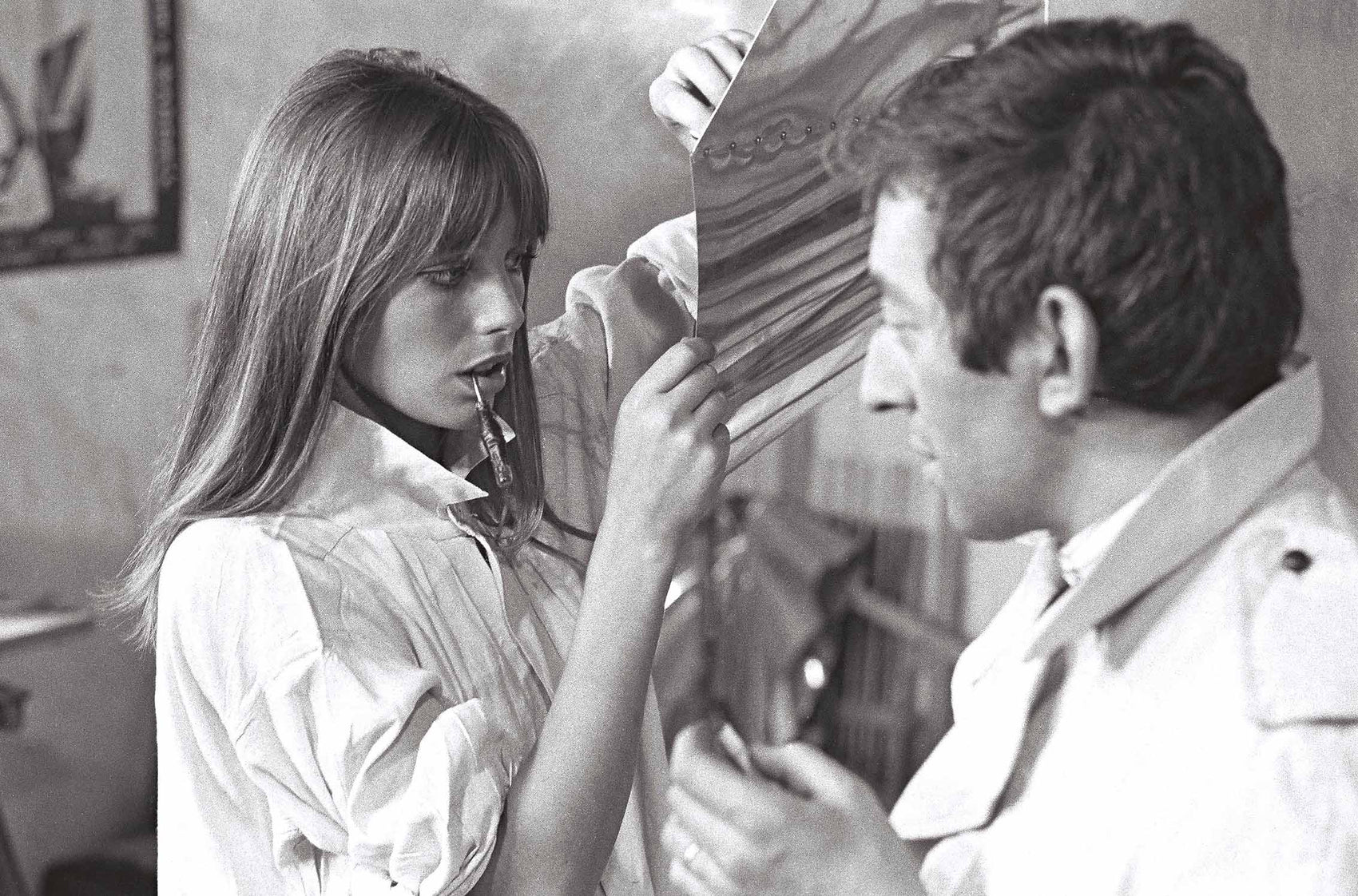 Serge Gainsbourg et Jane Birkin, Paris, 1968 photo