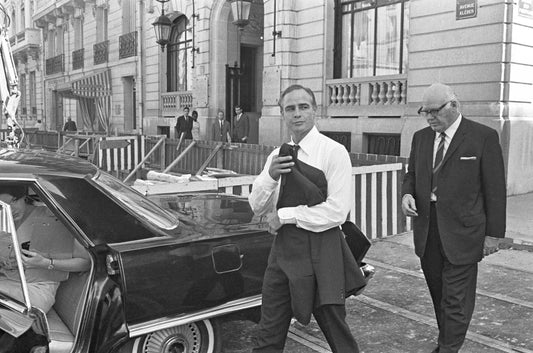 Marlon Brando, Paris, 1966 photo