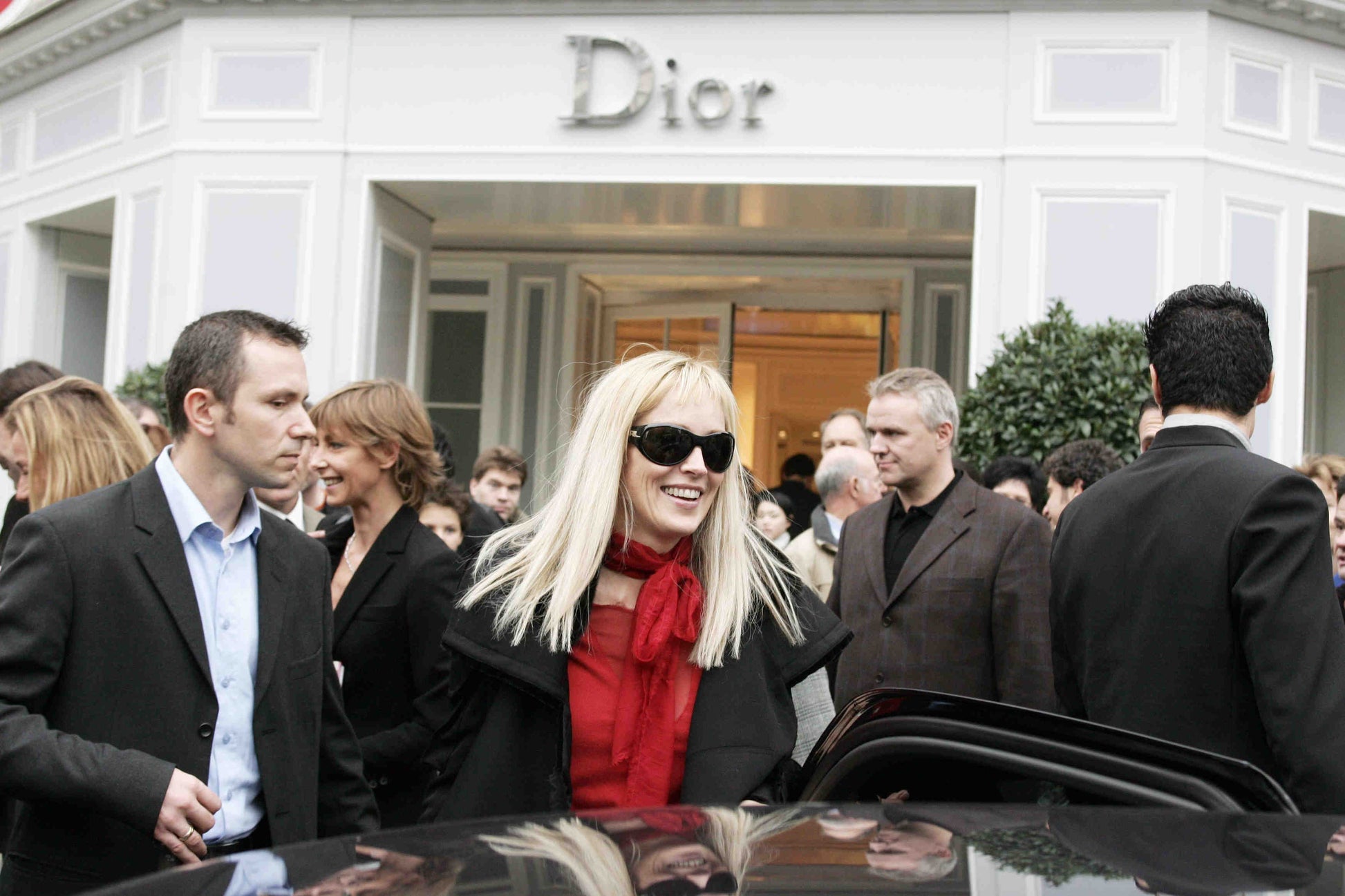 Sharon Stone, Paris, 2005 photo